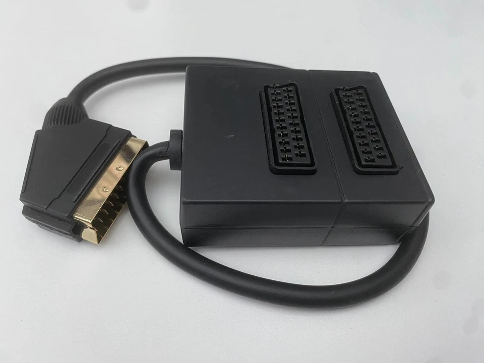 2 Way SCART Splitter / Adapter ~ NEW - Image 1 of 1