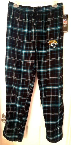 JACKSONVILLE JAGUARS Pants Size Small Sleep Pajamas Lounge Sweats Embroidered Cover