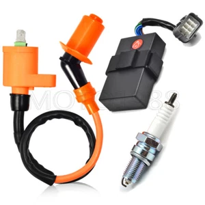 Ignition Coil CDI & Spark Plug For Honda FourTrax 300 TRX300 2x4 4x4 1998 - 2000 - Picture 1 of 11