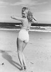 Marilyn Monroe On Beach Looking Back 8x10 PRINT PHOTO