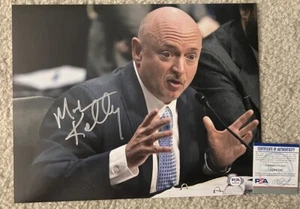 Mark Kelly US Arizona senatore NASA astronauta firmato 11x14 foto PSA/DNA COS VP - Foto 1 di 5