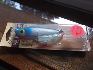 Pre Rapala Luhr Jensen Classic Wood P.J.Pop,3/8oz.#749,Blue Silver Shad - Picture 1 of 4