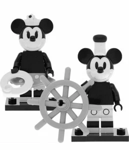 LEGO 71024 MINIFIGURES MINNIE & MICKEY MOUSE- DISNEY SERIE 2 MINNIE E TOPOLINO - Imagen 1 de 3