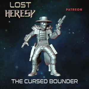 Cursed Bounder - Resin Miniature | Sci Fi | Legion | Trek | Lost Heresy - Picture 1 of 1