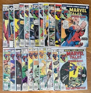 MARVEL TALES #52-129 BRONZE AGE LOT RUN AMAZING SPIDER-MAN 22 Issues VG+ - Picture 1 of 12