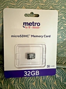 New Micro SDHC Memory Card 32 GB Metro by T-Mobile Memory Android - Photo 1 sur 2