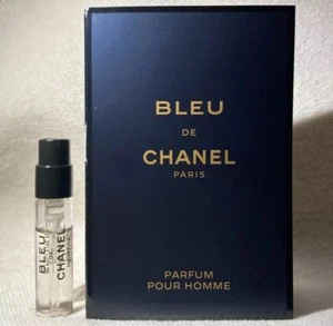 Chanel Bleu De Chanel PARFUM Pour Homme Men's Sample Spray .05oz, 1.5ml - Picture 1 of 2
