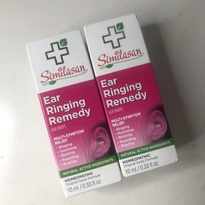 2 X Similasan Ear Ringing Remedy Ear Drops Multi Symptom Relief 0.33oz Exp 3/28 - Picture 1 of 4