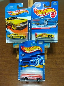 Hot Wheels Muscle Car Lote de 3 Pikes Peak Celica #652 '67 Pontiac GTO - Imagen 1 de 12