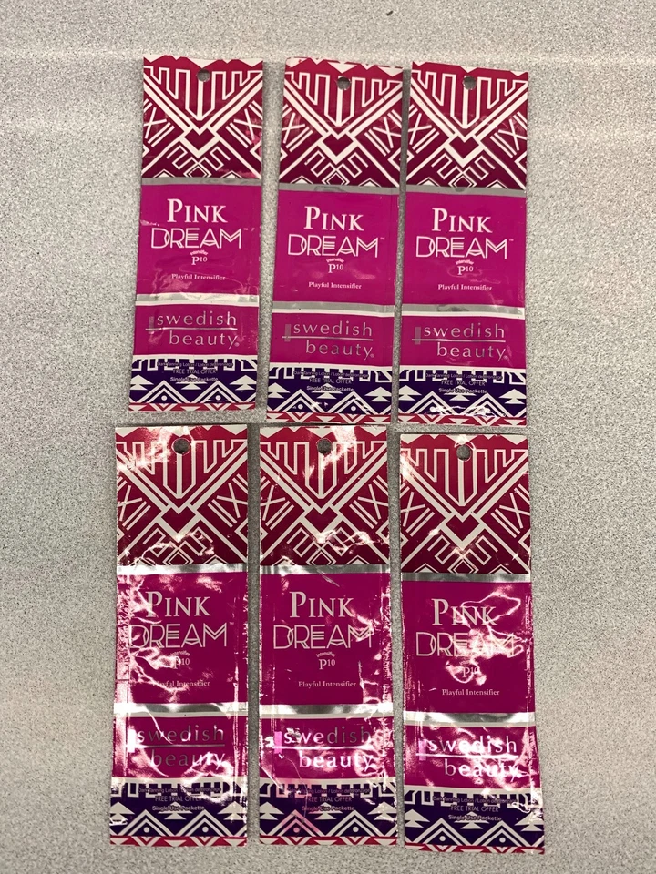 6 paquetes de loción tanniong intensificador belleza sueca sueño rosa Foto 1 de 1