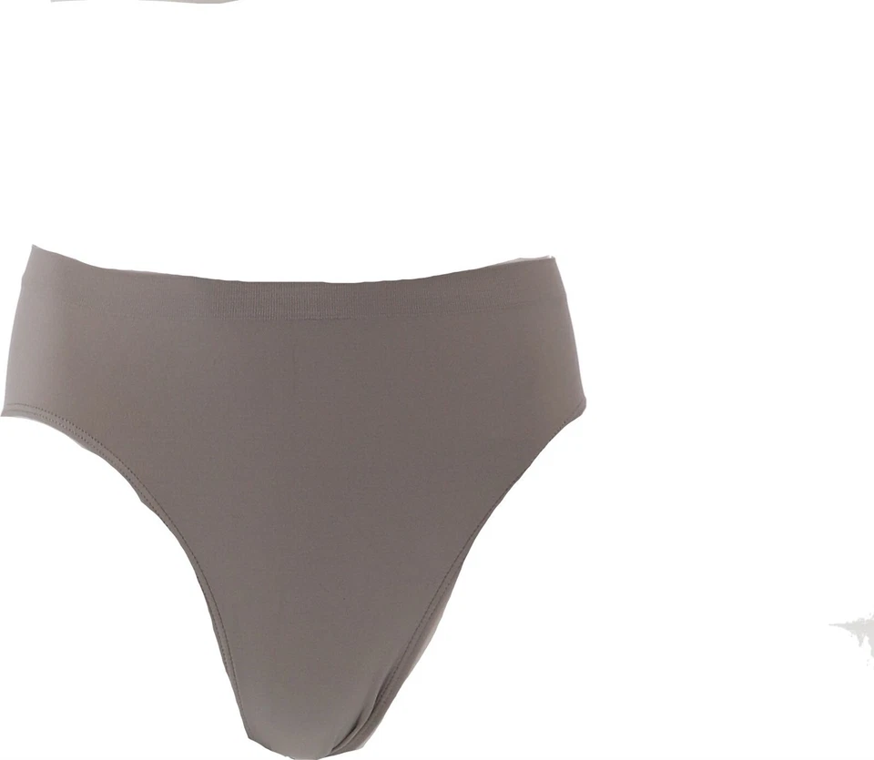 Rhonda Shear 4Pc бесшовный Ahh бриф Lt серый пыльный розовый мокко темно-M новый без ЯРЛЫКОВ (117) - Изображение 1 из 1