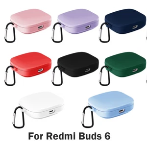 For Redmi Buds 6 Earphone Case Soft Silicone Dustproof Protective Cover Shell - Picture 1 of 20