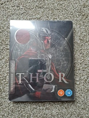New Thor 2011 4K Ultra HD + Blu-ray, MONDO #45 Limited Edition STEELBOOK Marvel - Image 1 of 2
