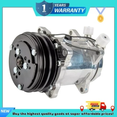New For 1987-1989 Jeep Wrangler 2.5L 4 Cyl 1988 6511550 A/C Compressor Foto 1 de 4