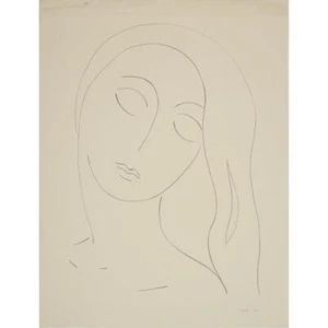 Ben Wolf Sketch Book Drawing Woman Signed 1960 19x25" - Bild 1 von 7