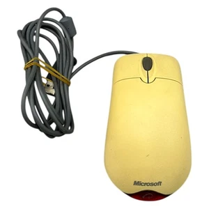 Microsoft Wheel Mouse Optique USB et PS/2 Compatible Vintage Souris Filaire - Photo 1/7