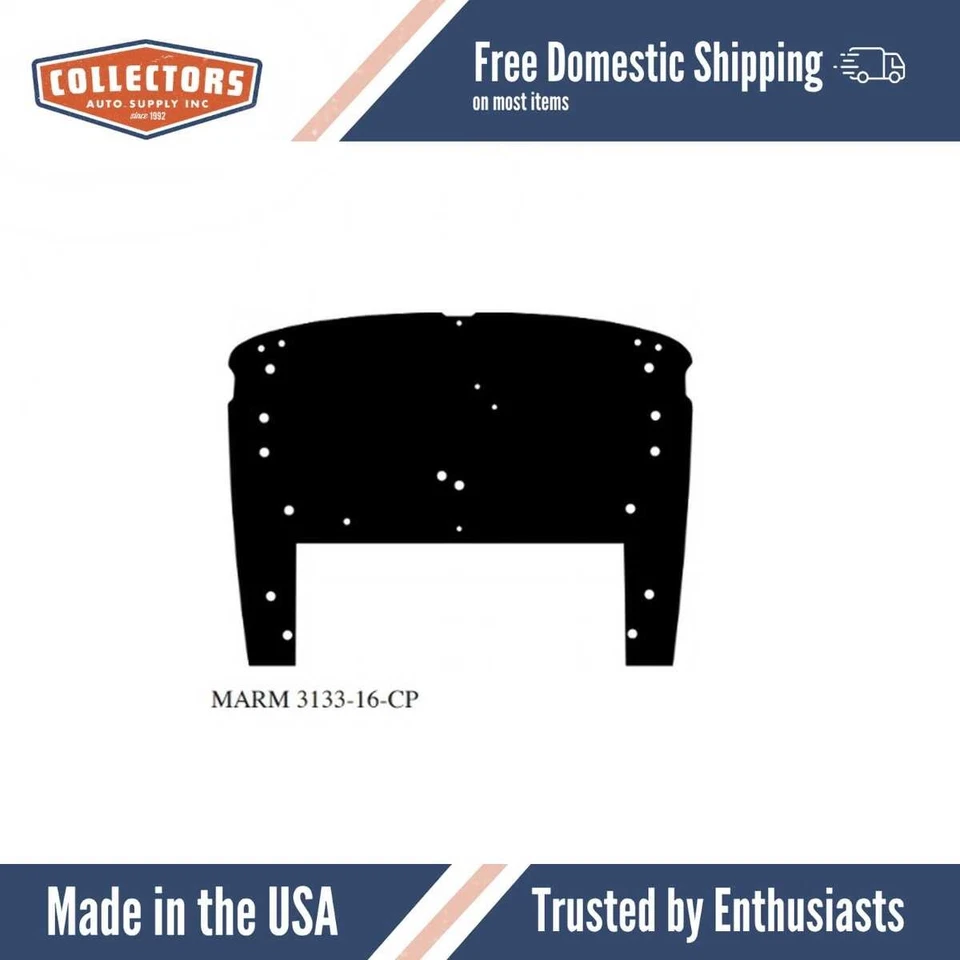 Firewall Sound Deadener Insulation Pad for 31-33 Marmon Series 16 Passenger Side - Image 1 of 4