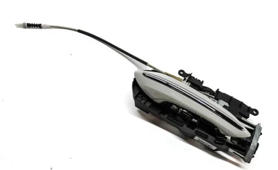 09-18 BMW 528i 535i 550i 740i 750i 760i LEFT REAR COMFORT DOOR HANDLE (White) - Image 1 of 4