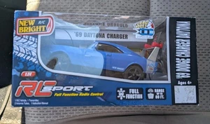 New Bright RC Sport 1:24 1969 Dodge Charger Sealed Blue Model - Picture 1 of 2