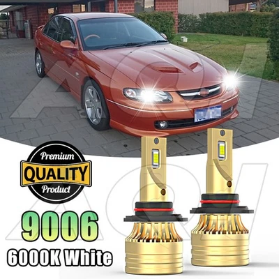 For Chevrolet Lumina 1995-2000 2x 9006 LED Headlight Low Beam white 6000K Foto 1 de 4