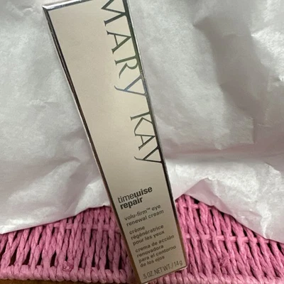 CREMA RENOVADORA DE OJOS MARY KAY TIMEWISE REPAIR VOLU-FIRM~APLICADOR PUNTA FRESCA~¡NUEVA EN CAJA! Foto 1 de 3