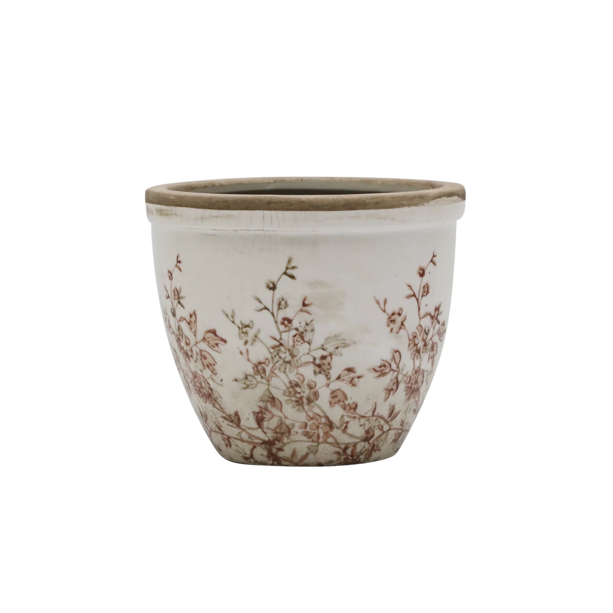 Keramik-Blumentopf „Zitrone“ – Dekorativ, Gelb, 13x12 Cm | Von Clayre & Eef
