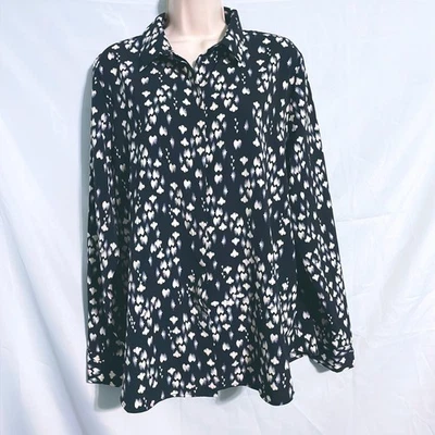 H&M Lindo Top Azul Oscuro Abotonado Talla 12 Foto 1 de 3