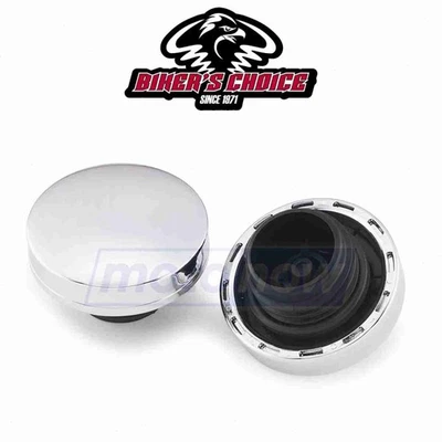 Bikers Choice High Top Screw-In Gas Caps -Vented for 1986-1996 Harley aj Foto 1 de 4