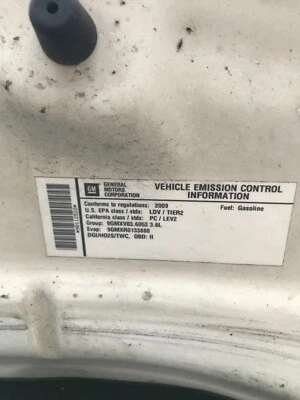 2008-2009 Cadillac CTS 3.6L Vin V AWD LLT Used Engine Motor 150K Miles - Image 1 of 2