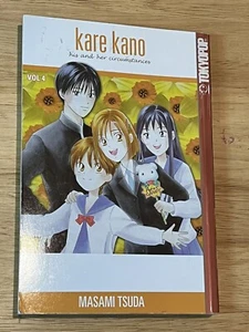 Kare Kano Manga His & Her Circumstances Comic Book Vol 4 Tsuda Tokyopop English - Picture 1 of 2