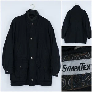 Herrenjacke 2XL Größe UK 50 Vintage anthrazit SYMPATEX Wollmantel - Bild 1 von 13