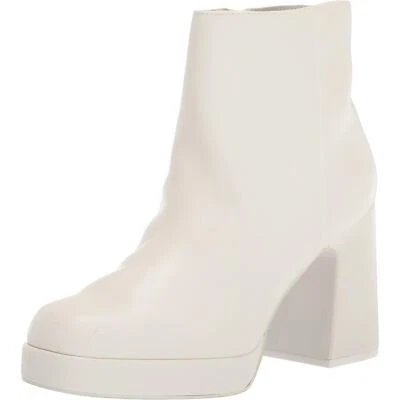 Botines Madden Girl Mujer Plataforma Activate Talla US 9.5M Blanco París Foto 1 de 4