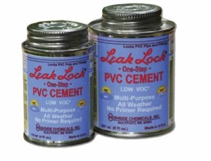 HIGH SIDE CHEMICAL LEAK LOCK PVC PIPE CEMENT PRIMERLESS 4OZ CAN HS10604  - Bild 1 von 1