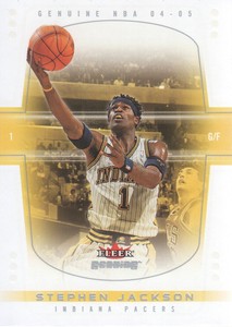2004-05 Fleer Genuine Basketball #81 Stephen Jackson