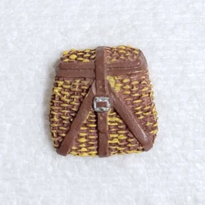 Fishing Basket Button 23mm Shank Novelty Picnic Beach Sewing Weave Art Craft - Picture 1 of 12