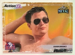 2024 Leaf Blue Mountain State BMS Darin Brooks Action Ink Gold #d 1/1 - Picture 1 of 1
