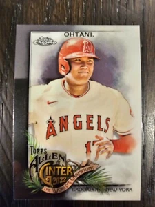 2022 TOPPS ALLEN & GINTER CHROME SHOHEI OHTANI #58 - Picture 1 of 6