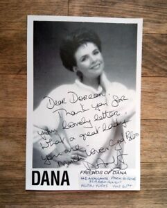Dana - singer - signed photo