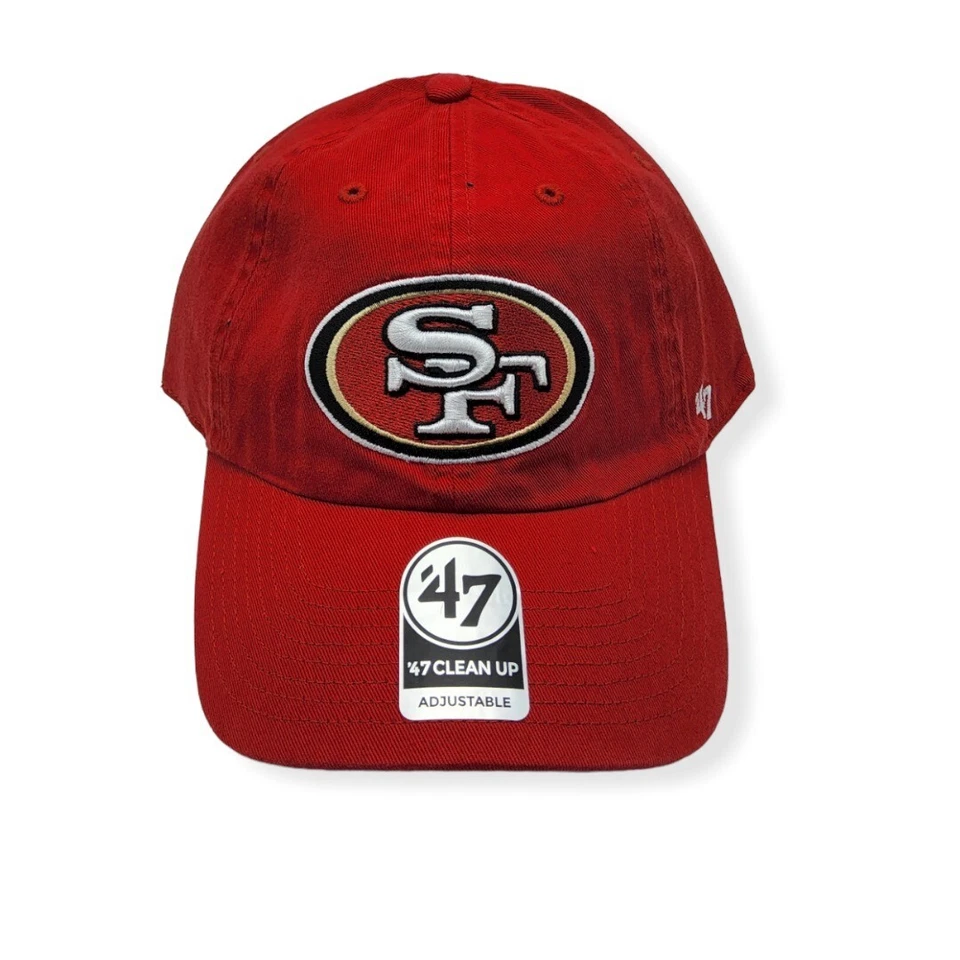 NFL '47 Clean up Adjustable Hat One Size Fits All San Francisco 49ers