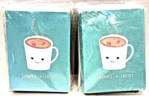Taza de café American Greetings Thank You Notes Thanks - a - Latte con corazones 40 - Imagen 1 de 4