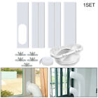 11pcs Seal Plate Portable AC Window Kit Practical PVC Hose Adapter Accessories