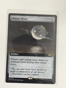 EXTENDED ART Winter Moon - Rare 0462 MTG Modern Horizons 3 MH3 NM/M - Picture 1 of 1