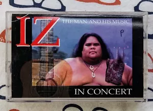 Israel Kamakawiwo'ole Iz In Concert 1998 Cassette Album Hawaiian VG+/VG+ - Picture 1 of 4