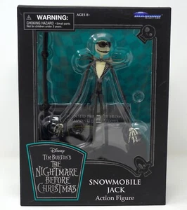 The Nightmare Before Christmas Disney Diamond Select Snowmobile Jack Figure NIB - Picture 1 of 3