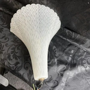 Murano Filigrane Trine Wandlampe aus Glas von Venini, 1970er - Bild 1 von 5