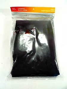 K-Mart Heat Lite Thermal Crew Shirt Base Layer Short Sleeve Men XL Sealed New - Picture 1 of 7