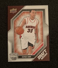 2009-10 Stephen Curry Upper Deck Draft Edition #34 Rookie Card RC Warriors HOF