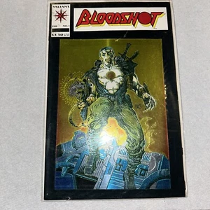BLOODSHOT NO 1 1ST SOLO CHROMIUM APP BARRY WINDSOR-SMITH VALIANT 1993 - Picture 1 of 1