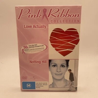 Love Actually / The Holiday DVD Brand New Sealed Pink Ribbon Collection Reg 4,2 - image 1 of 2