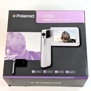 Polaroid 16MP Digital Camcorder Video Camcorder UStream iD450WiFi 1080p Open Box - Picture 1 of 8